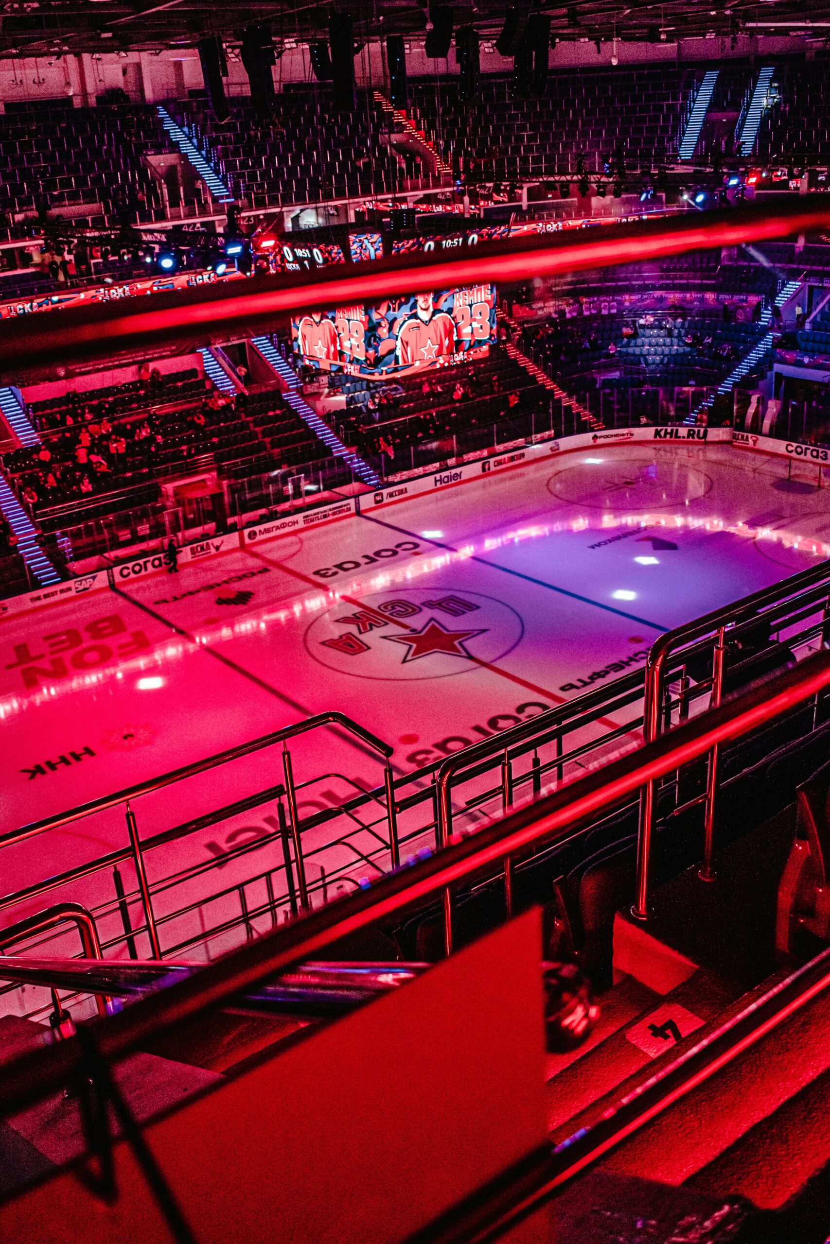 esports arena crowd stadium lights