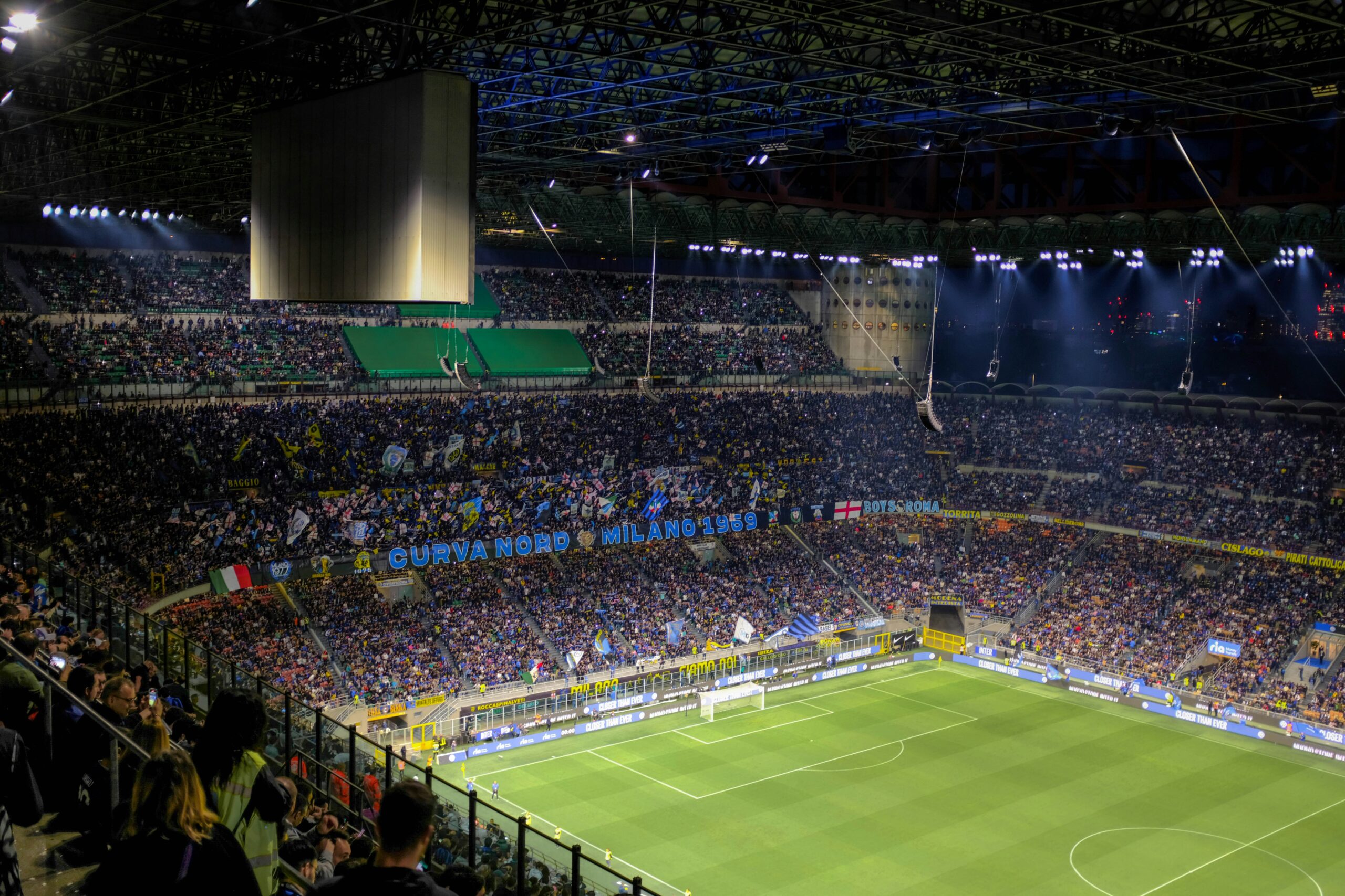 inter milan football stadium nerazzurri